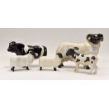 Ceramic farm animals;