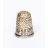 A Charles Horner silver thimble