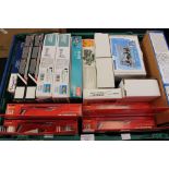 Collection of plastic model kits including military vehicles and Red Arrows (21)