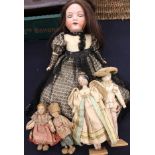 Armand Marseille German bisque headed doll,