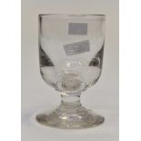 Glass goblet