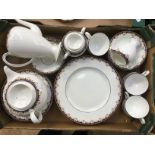 Wedgwood Medici R4588 tea service dinner service, to include plates, side plates, cups and saucers,