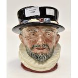 A Royal Doulton Beefeaters character jug