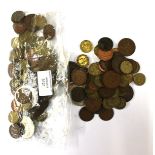 A bag of coins