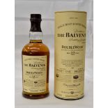 One bottle The Balvenie Doublewood (Matured in two Distinct casks) 12 year Old Single Malt Whisky,