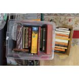 A large quantity of books to include titles on collectibles, literature (Shaw,