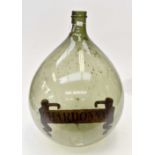 A very large green glass bottle labelled 'Chardonnay' (71849)