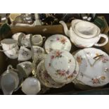 Royal Crown Derby Posie's - 8 cups and saucers, side plates, sandwich plates,