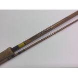Angling interest: "The Wonder Rod" by Shakespeare hollow fibreglass fishing rod 8.5ft.