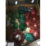 Collection of 20th Century glass and bowls,