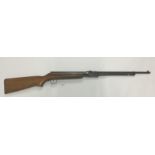 .22 cal Model 322 Air Rifle. Serial number 40191. Marked "Foreign". Action a/f. 47cm long barrel.