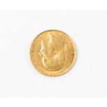 A full sovereign gold coin 1909