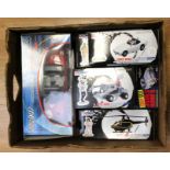 Corgi James Bond collection including Moonbuggy, Stromberg helicopter, space shuttle, Toyota,