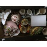 Collection of 20th ceramics including Royal Crown Derby