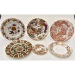 Collection of Royal Crown Derby plates 1321 A.