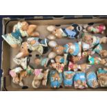 One box of Pendelfin figures,