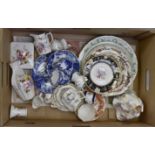 Assorted Royal Crown Derby items to include Derby Posie miniature jugs, other Crown Derby plates,