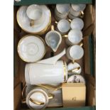 Quantity lot of cup, saucers, side plates,