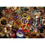 Large quantity of costume jewellery