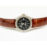 A gentleman's stainless steel Hamilton Khaki Sub 660ft. automatic wrist watch, Ref 9369, c.