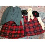 Another collection of kilts used for Country dancing to include;