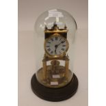 Gustav and Becker perpetual 19th Century clock,