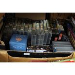 Large collection of Dr Who CD's, videos,