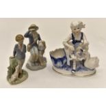 Two Spanish Valencian figurines,