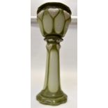 Art Nouveau jardiniere stand and planter