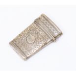 George III silver etui/case