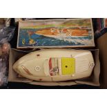 Kessy clockwork speedboat, MS770 Western Germany,