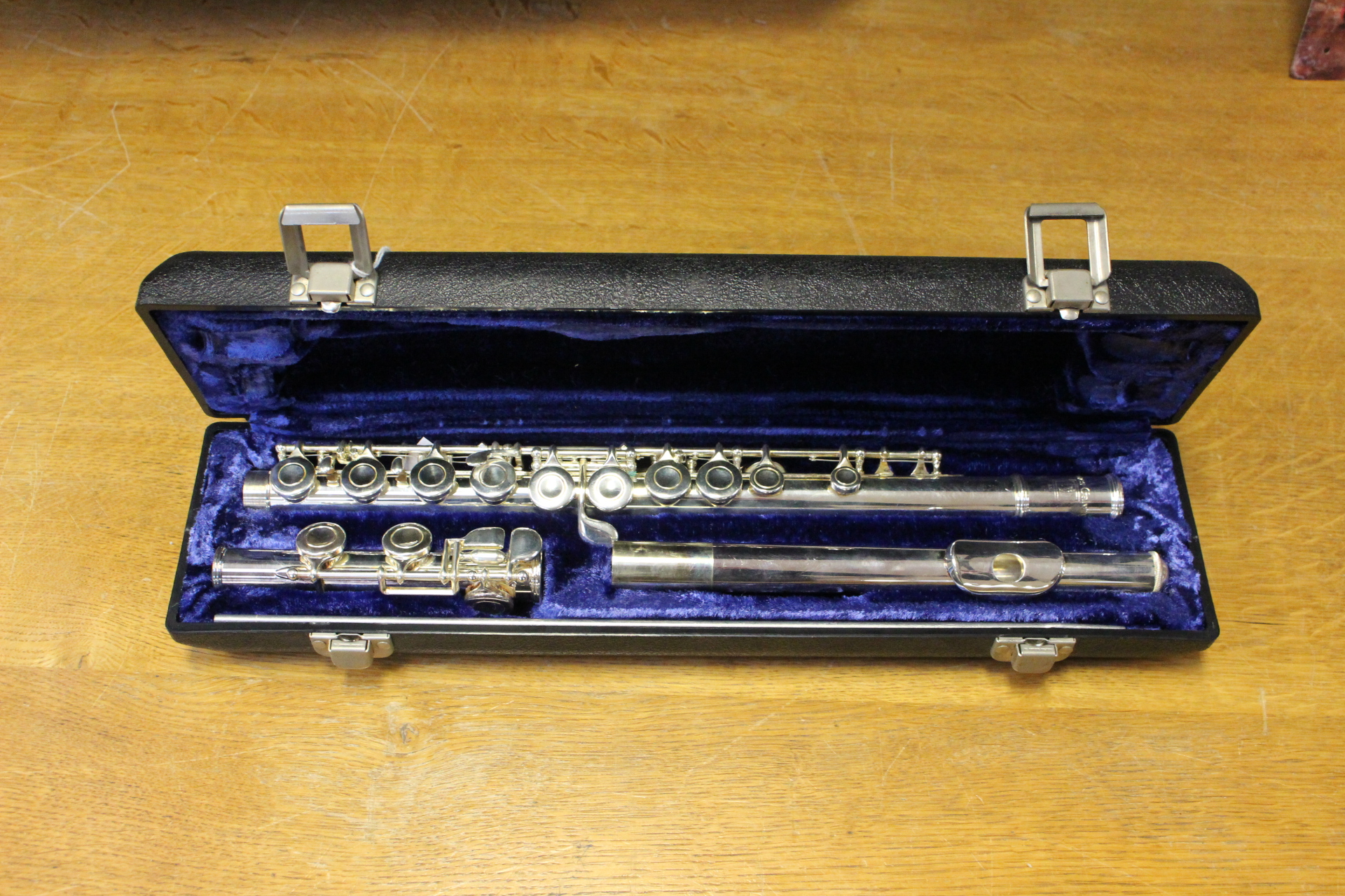 James Galway flute in case - in three pieces