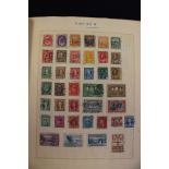 Early to mid 20th Century stamp album including loose stamps (World stamps)