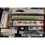 Collection of plastic model kits,