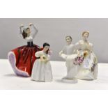 Royal Doulton ladies; Marilyn, Karen,