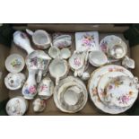 Collection of Royal Crown Derby Posie pattern, tea, coffee, vases,