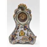 A 19th Century Geo Martel Desvres clock,
