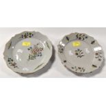 La Rochelle (or Marans) French plates, circa 18th Century,