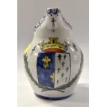 Unmarked 19th Century Alcide Chau Meil from Paris, Fleur De Lys and armorial jug,