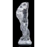 A Rene Lalique limited edition frosted and clear crystal figure "Grande Nue Nereides", etched "