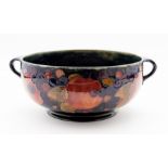 Moorcroft for Liberty & Co Pommegranite Lustre Bowl