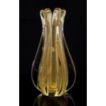 A Murano glass vase, late 20th century