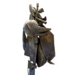 Robert Bryan Charles Neale M.B.E.  R.A. (British, 1930), 'Armour', sculpture in metal, mounted on