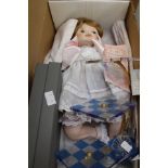 The Hamilton collection "Jessica" doll limited edition number 7263 together with the official Star