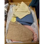 Box of assorted knitwear; items to include six, mainly 1930's; a collection knitwear to include,