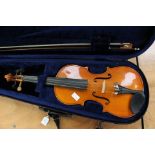 One half size violin,