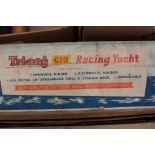 Triang; a boxed Tri-ang C20 racing yacht, a product of the Line Bros Group of Companies,