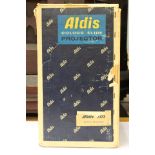 A 1950's Aldis projector and screen (2)