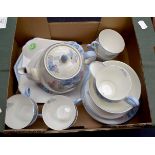 1930 Shelley tea set including teapot and stand, all complete, no chips or cracks,