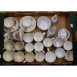 Royal Commemorative porcelain including Edward VII jug, mainly mugs, including HM QE,